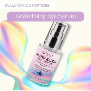 Clear Beauty Glow Elixir Vitamin C & Hyaluronic Acid Under Eye Serum